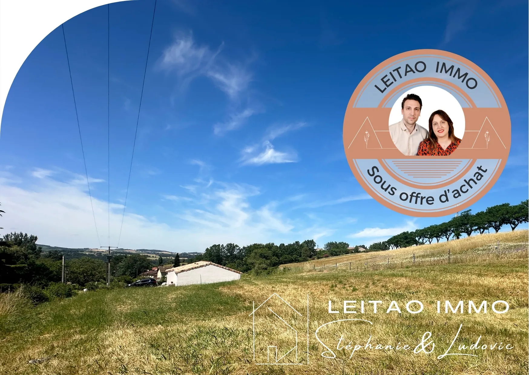 Terrain à bâtir de 610 m2 à Graulhet, borné et prêt à construire 