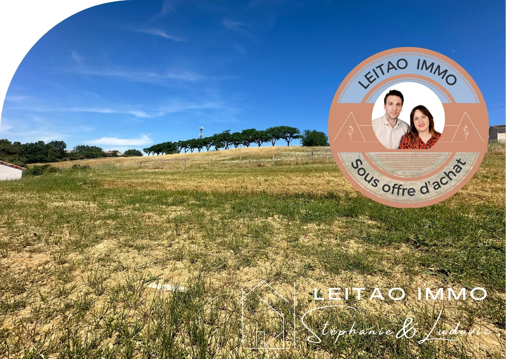 Terrain à bâtir de 610 m2 à Graulhet, borné et prêt à construire