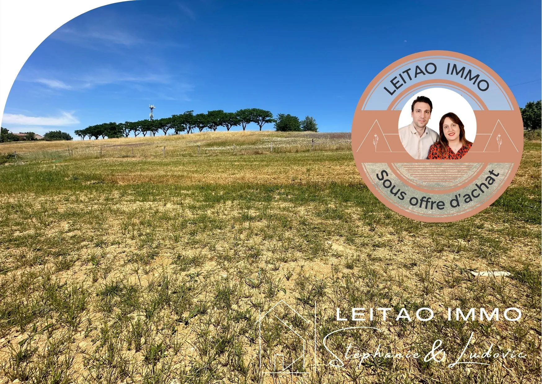 Terrain à bâtir de 610 m2 à Graulhet, borné et prêt à construire 