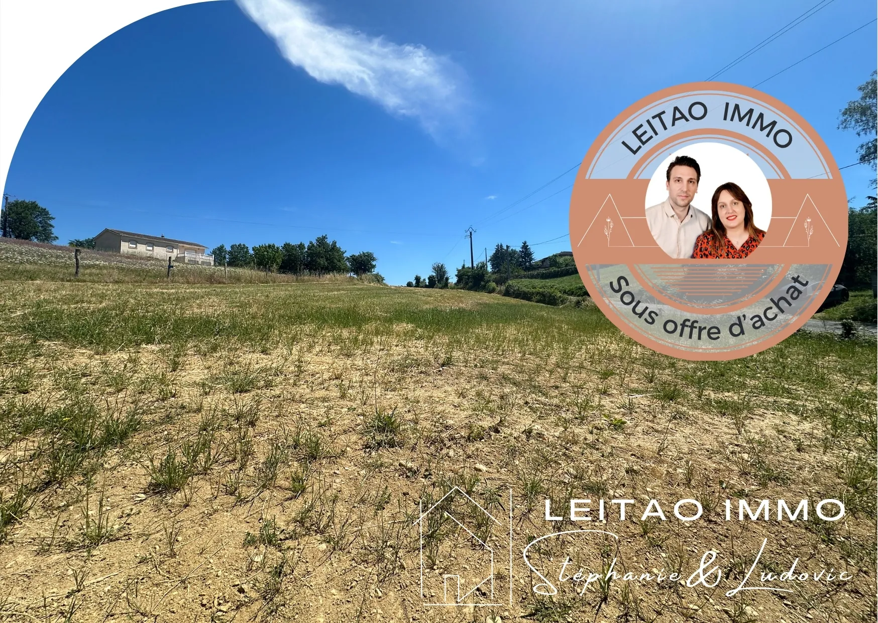 Terrain à bâtir de 610 m2 à Graulhet, borné et prêt à construire 