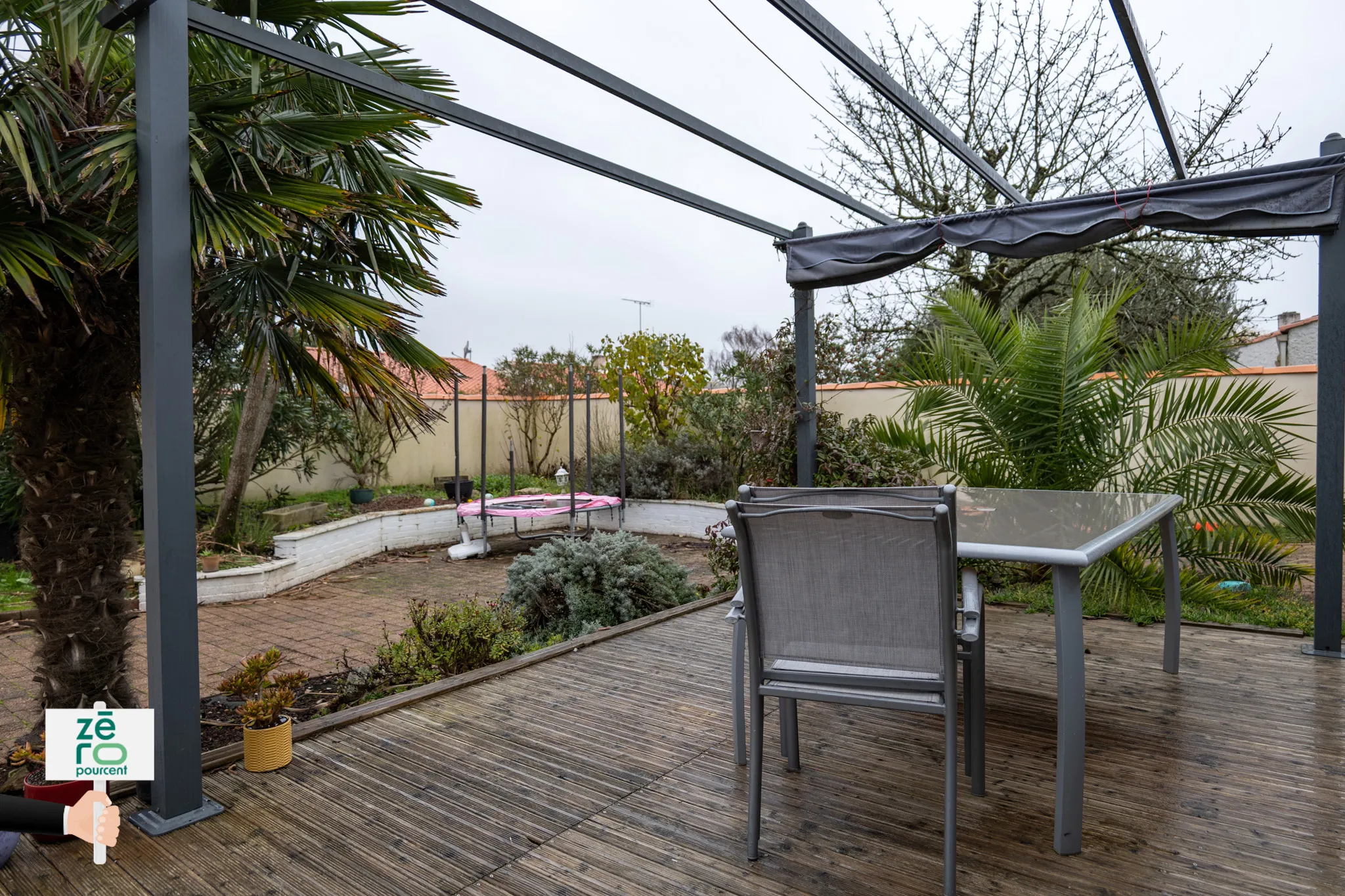 Maison 112 m² avec 3 chambres, jardin clos et vérandas à Luçon (85400) 