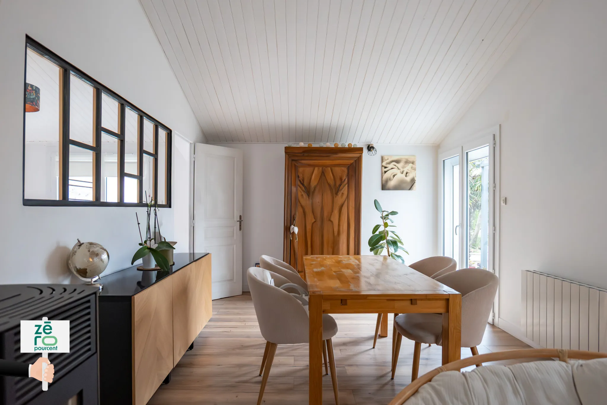 Maison 112 m² avec 3 chambres, jardin clos et vérandas à Luçon (85400) 