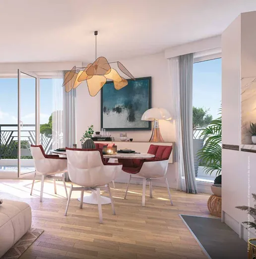 Appartement 2 pièces neuf à Vichy - Livraison 2027 avec parking et terrasse 