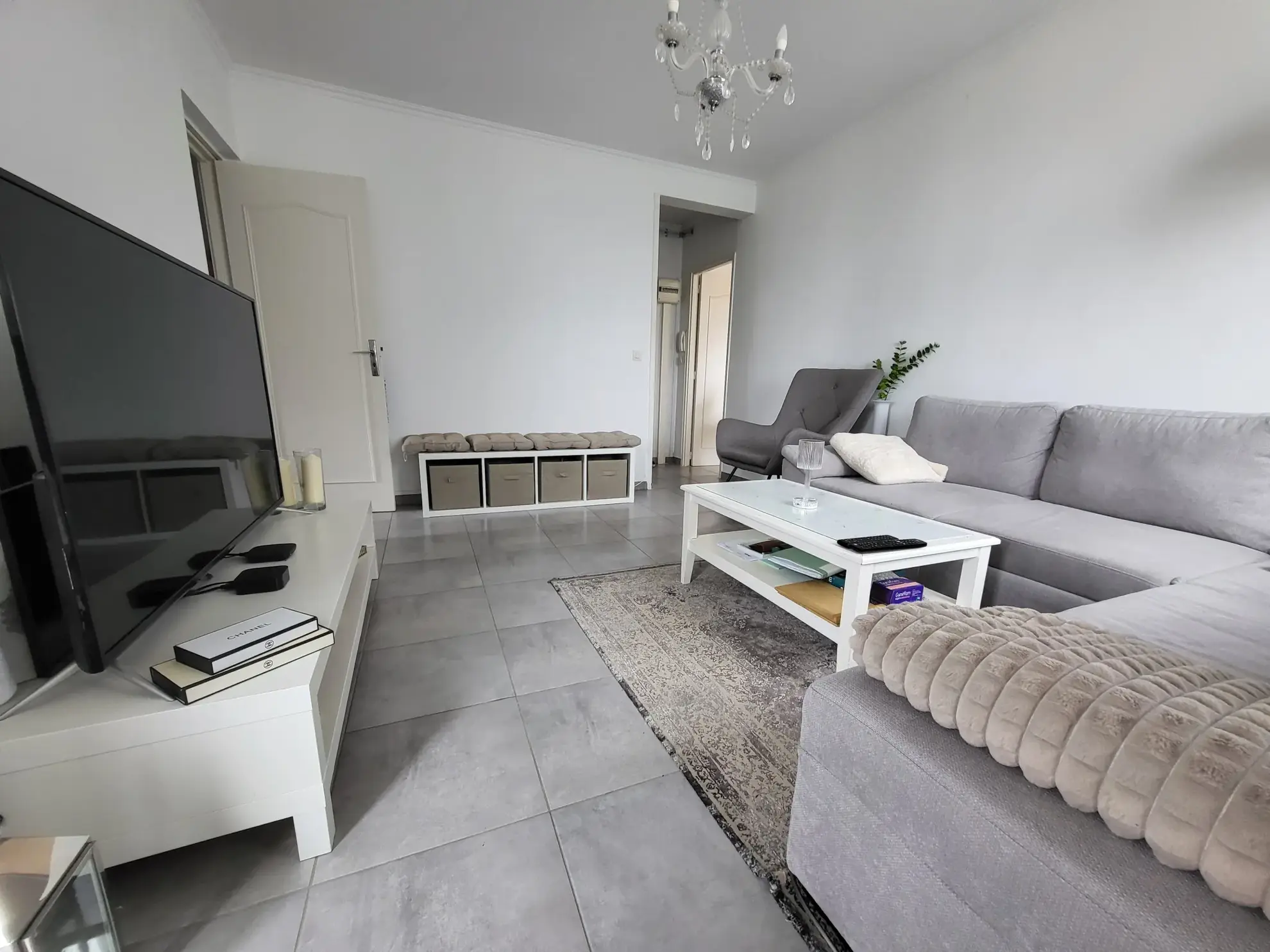 Appartement 3 pièces à vendre à Marignane avec balcon, parking privé et cave