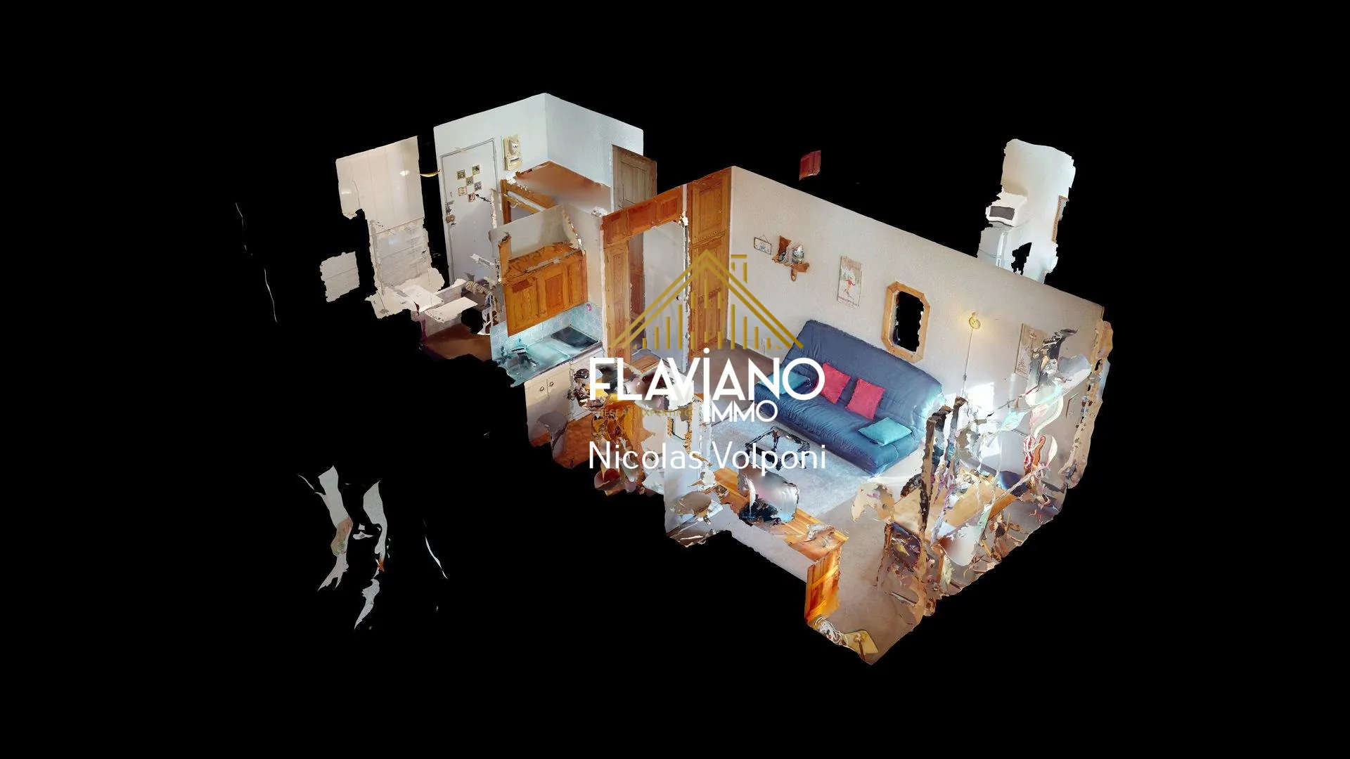 Appartement 28m² à Le Sauze - Vue Montagne, Centre Station 