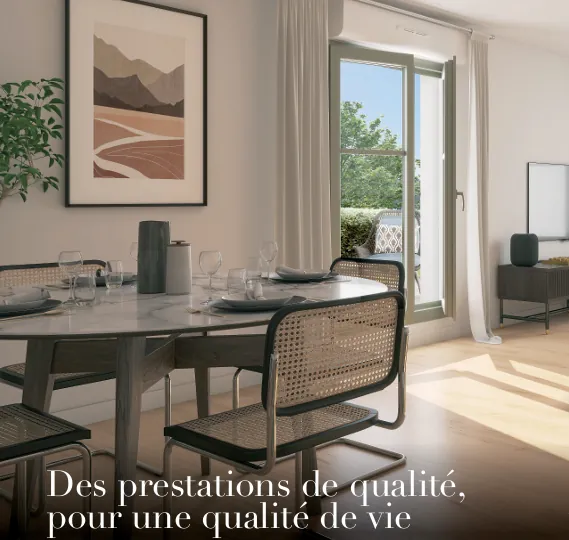 Appartement T2 neuf à Rosny-sur-Seine à vendre pour investissement 2027