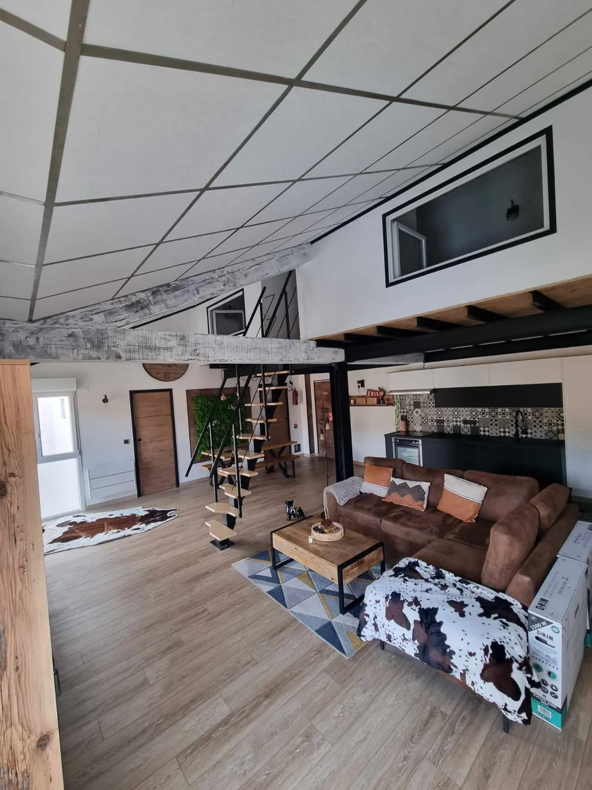 Appartement rénové à Puyvalador avec vue lac, ski et sécurisation complète 