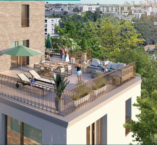 Appartement 2 pièces neuf à Rennes avec balcon – Livraison 2026 