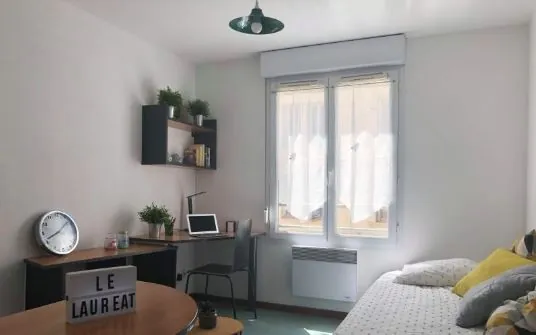 Studio tout confort à Saint-Étienne, résidence sécurisée, idéal investissement