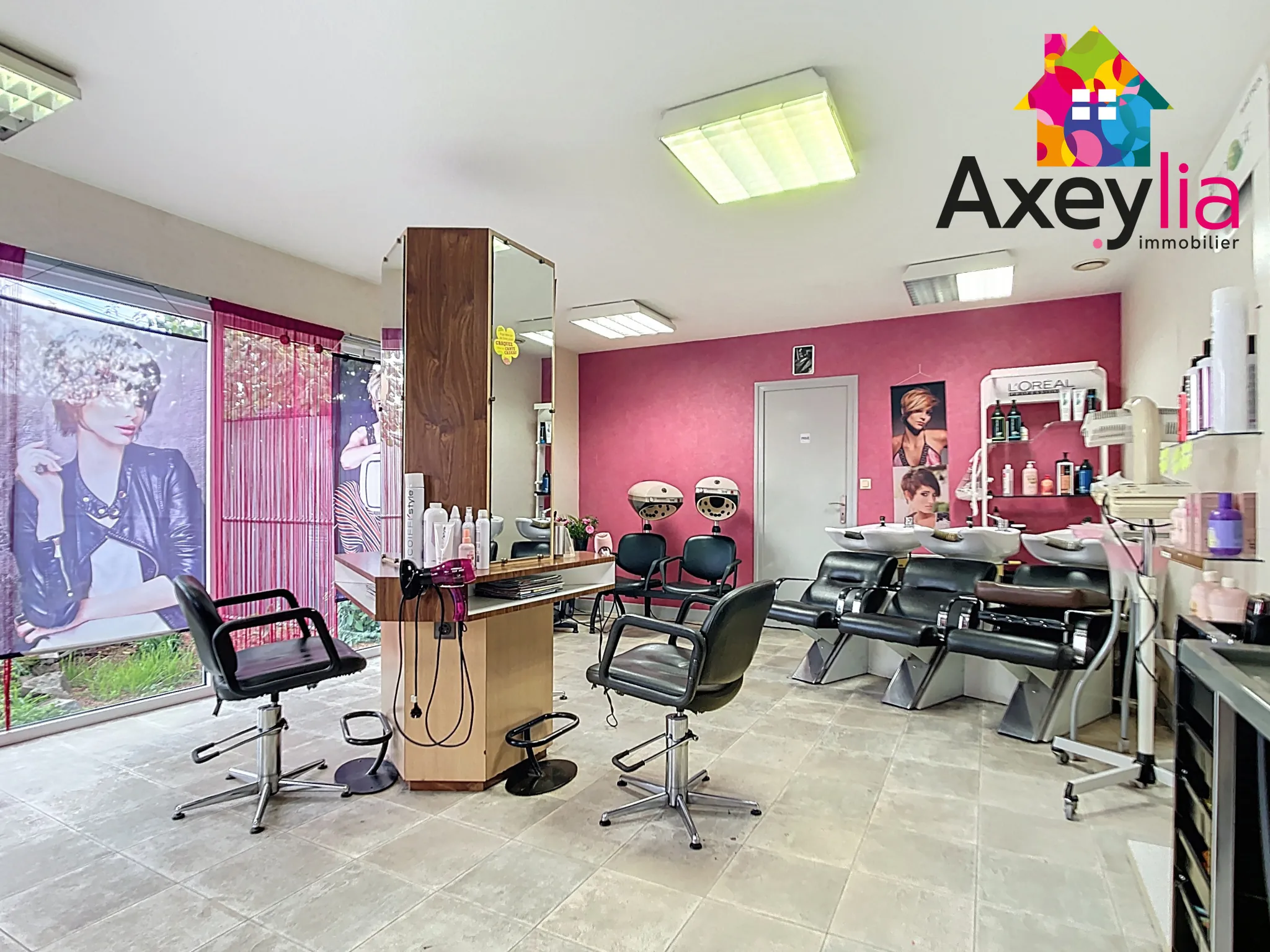 Fonds de commerce salon de coiffure à Mably - Opportunité à saisir