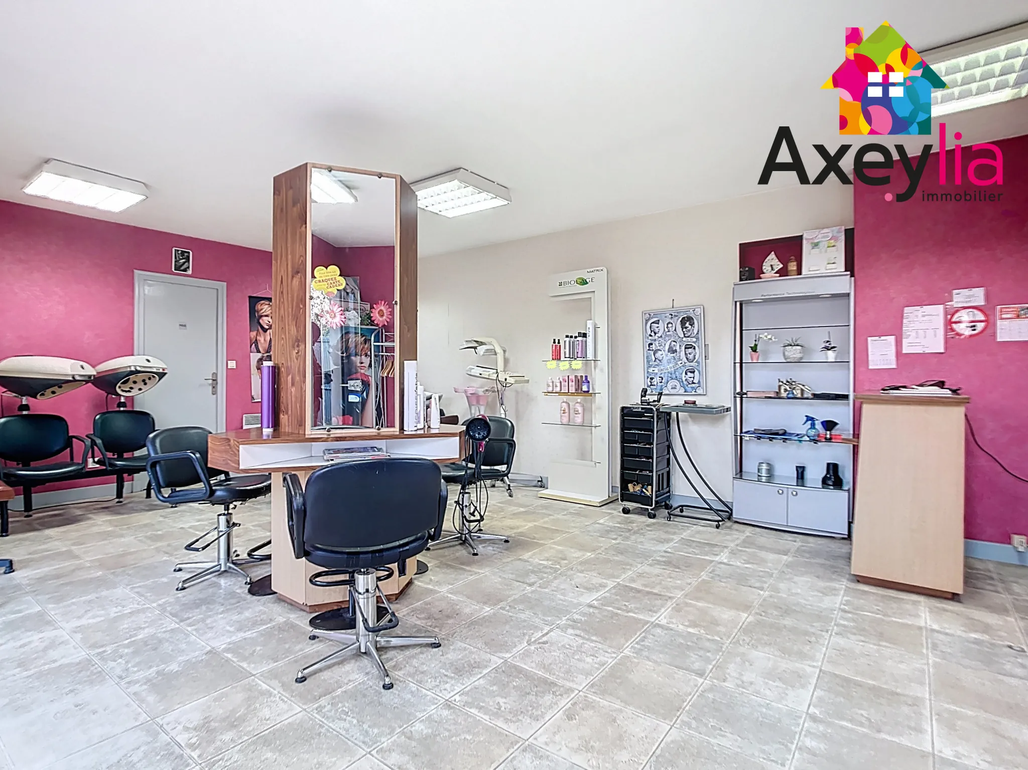 Fonds de commerce salon de coiffure à Mably - Opportunité à saisir 
