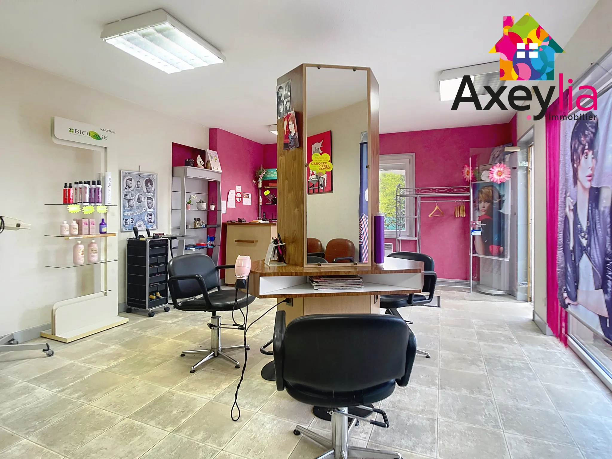 Fonds de commerce salon de coiffure à Mably - Opportunité à saisir 