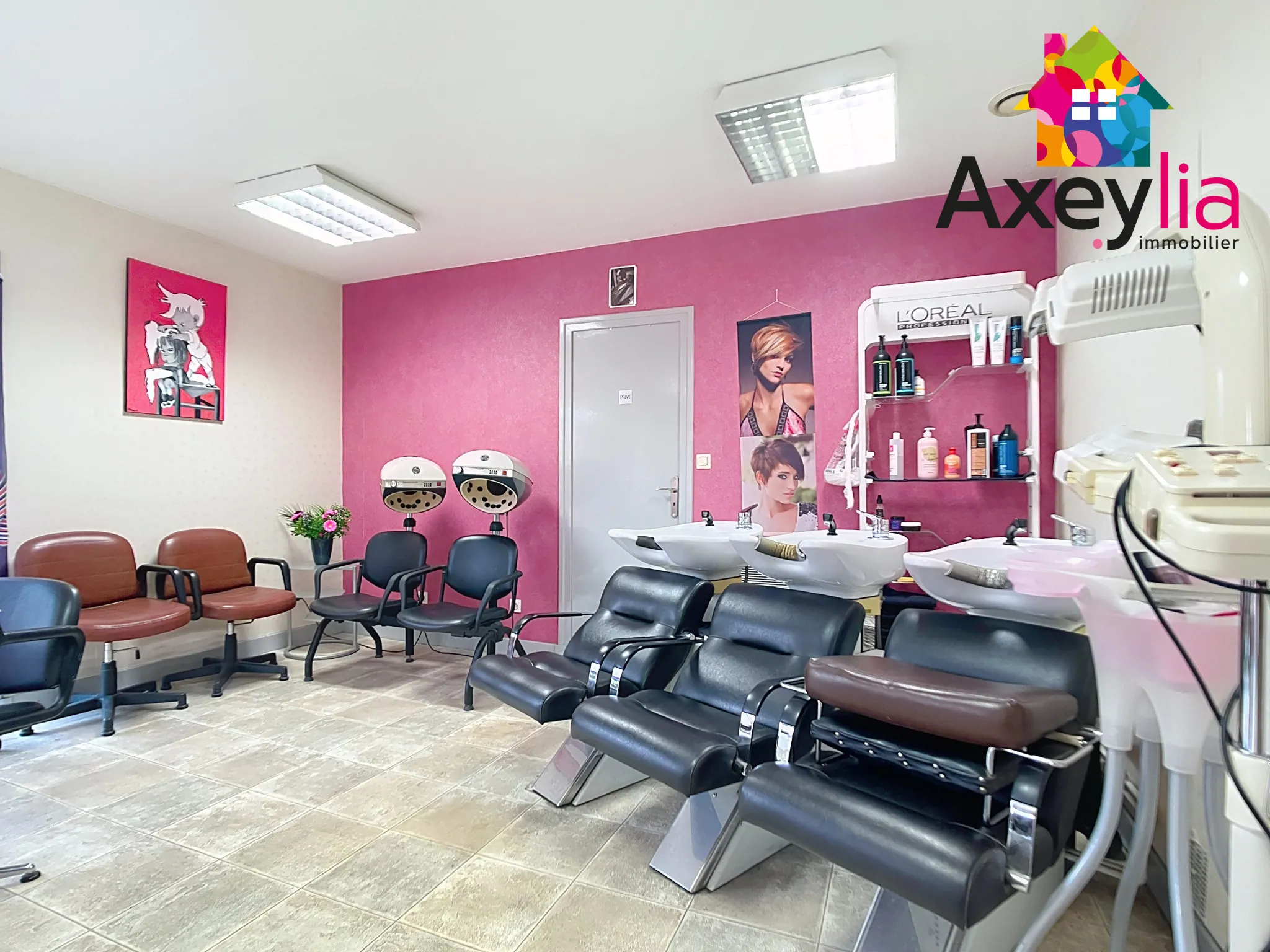 Fonds de commerce salon de coiffure à Mably - Opportunité à saisir 