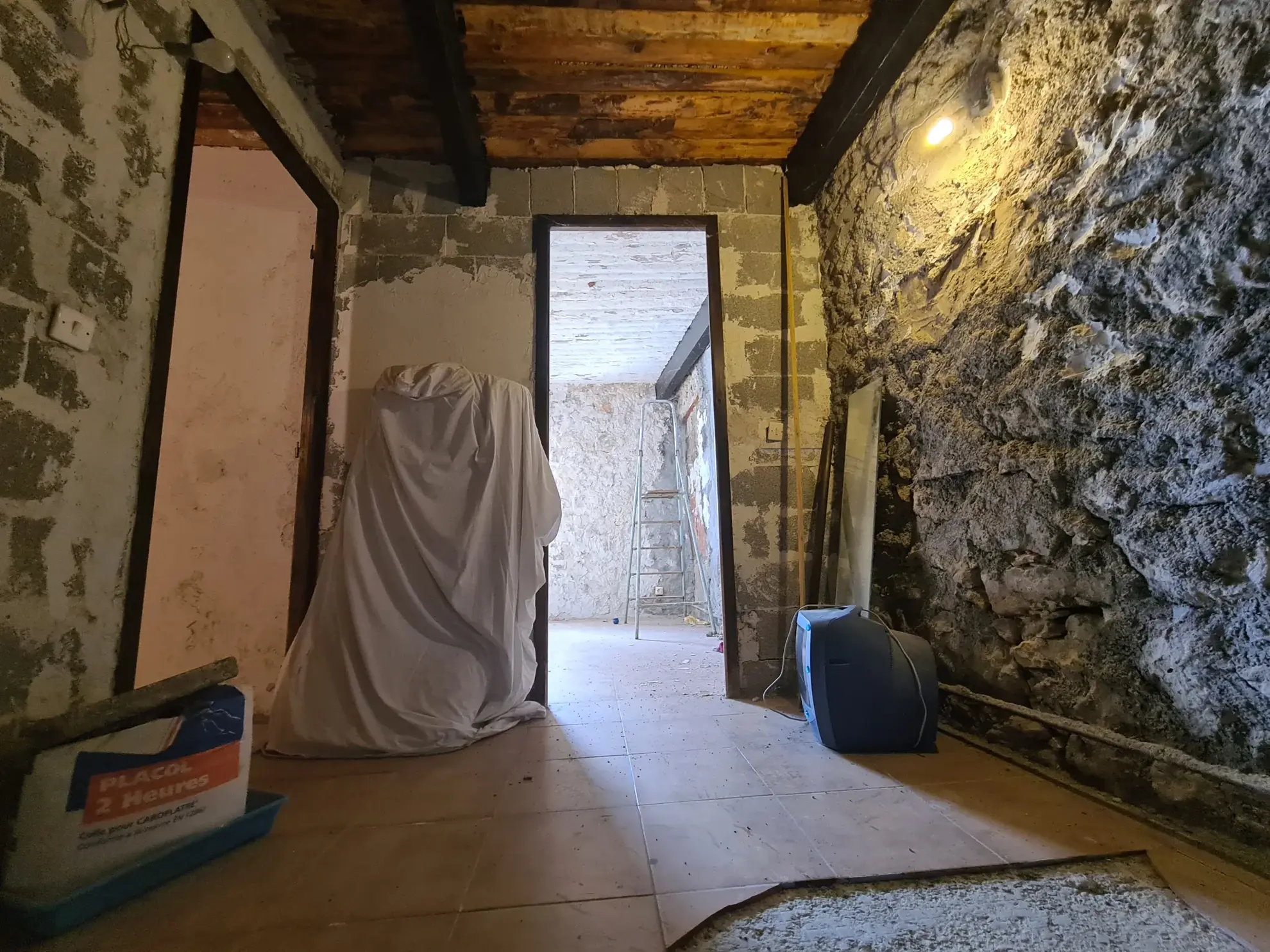 Maison à rénover avec garage et jardin à Andon – Opportunité pour investisseurs et artisans 