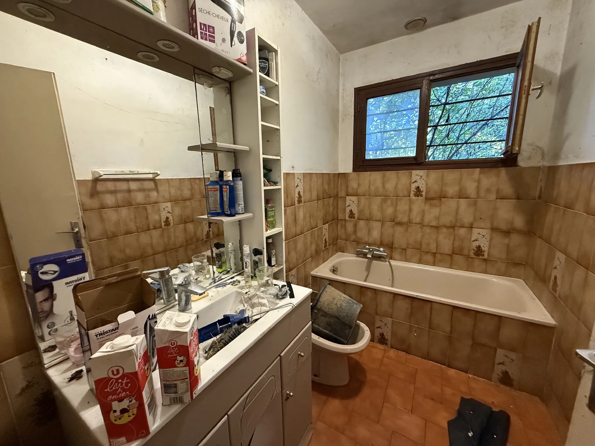 Maison à rénover avec grand terrain à Cour et Buis (38200) 