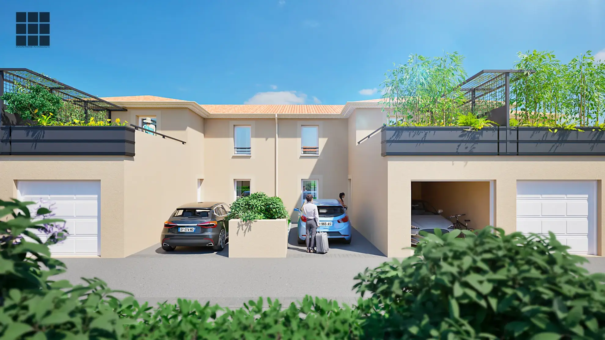 Maison neuve T4 à Barbazan-Debat avec jardin et garage, livraison 2026 