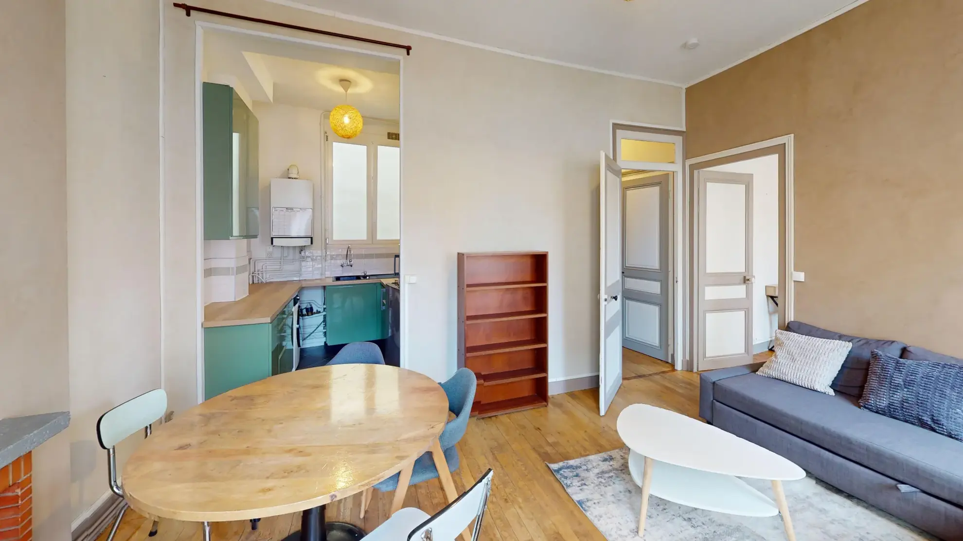 Appartement T2 à Lyon 7ème de 40 m² avec cave, secteur recherché 