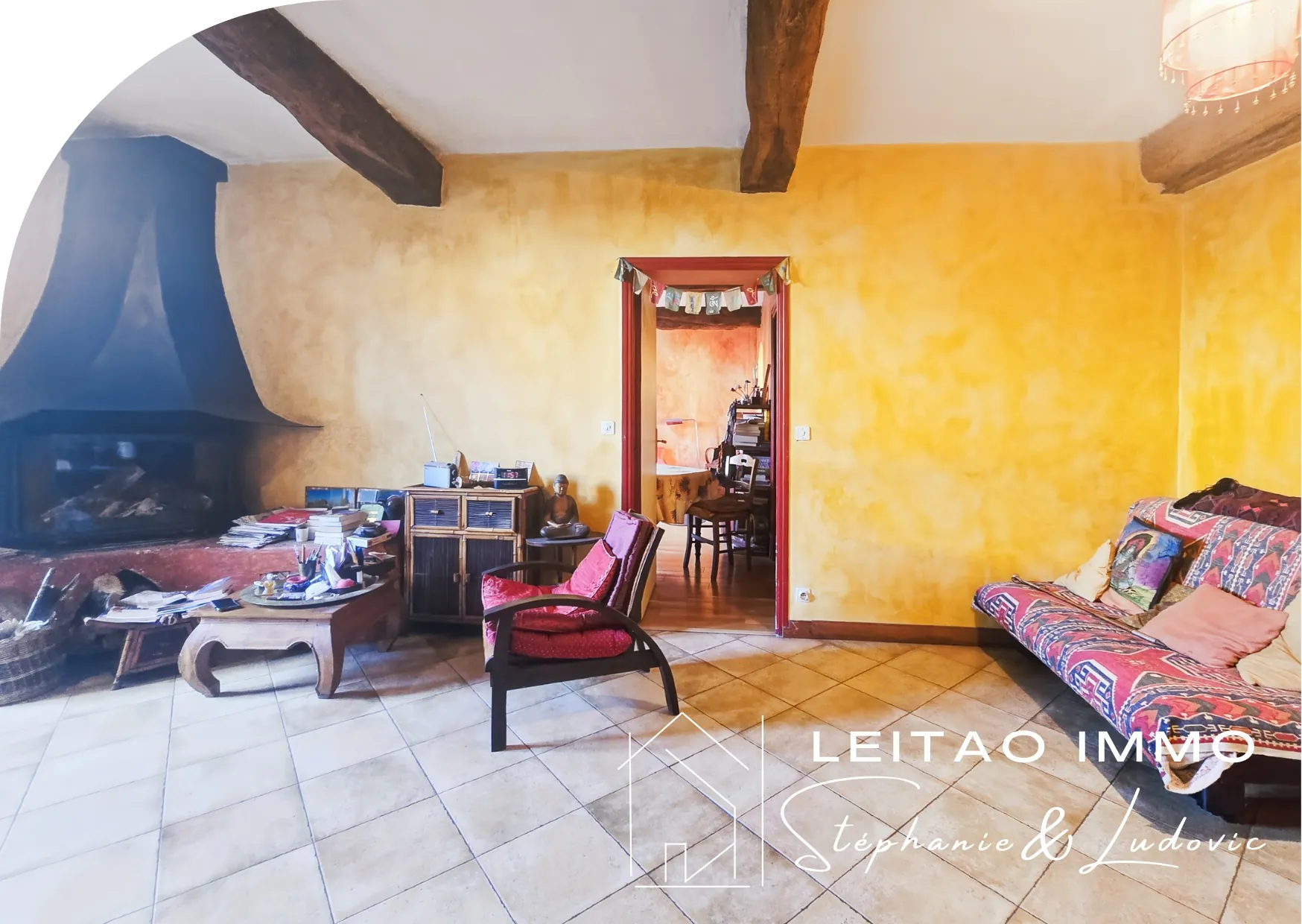 Maison de village de 187 m² avec jardin à Saint-Paul-Cap-de-Joux 