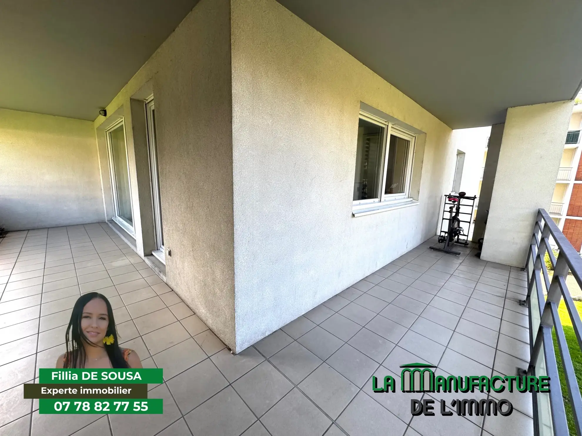 Appartement F3 avec terrasse, cave et garage à Saint-Priest-en-Jarez, secteur Couronne Nord 