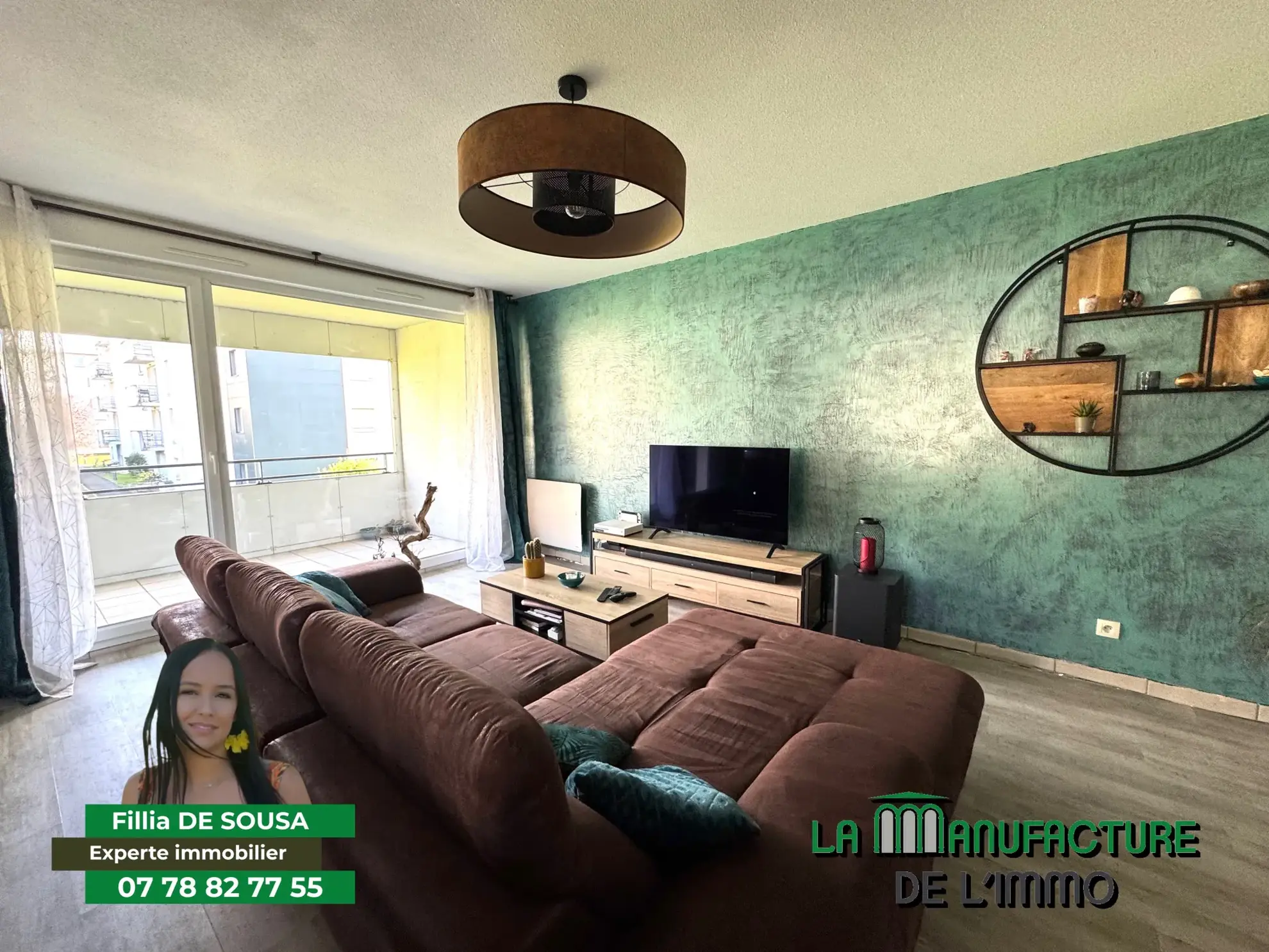 Appartement F3 avec terrasse, cave et garage à Saint-Priest-en-Jarez, secteur Couronne Nord 