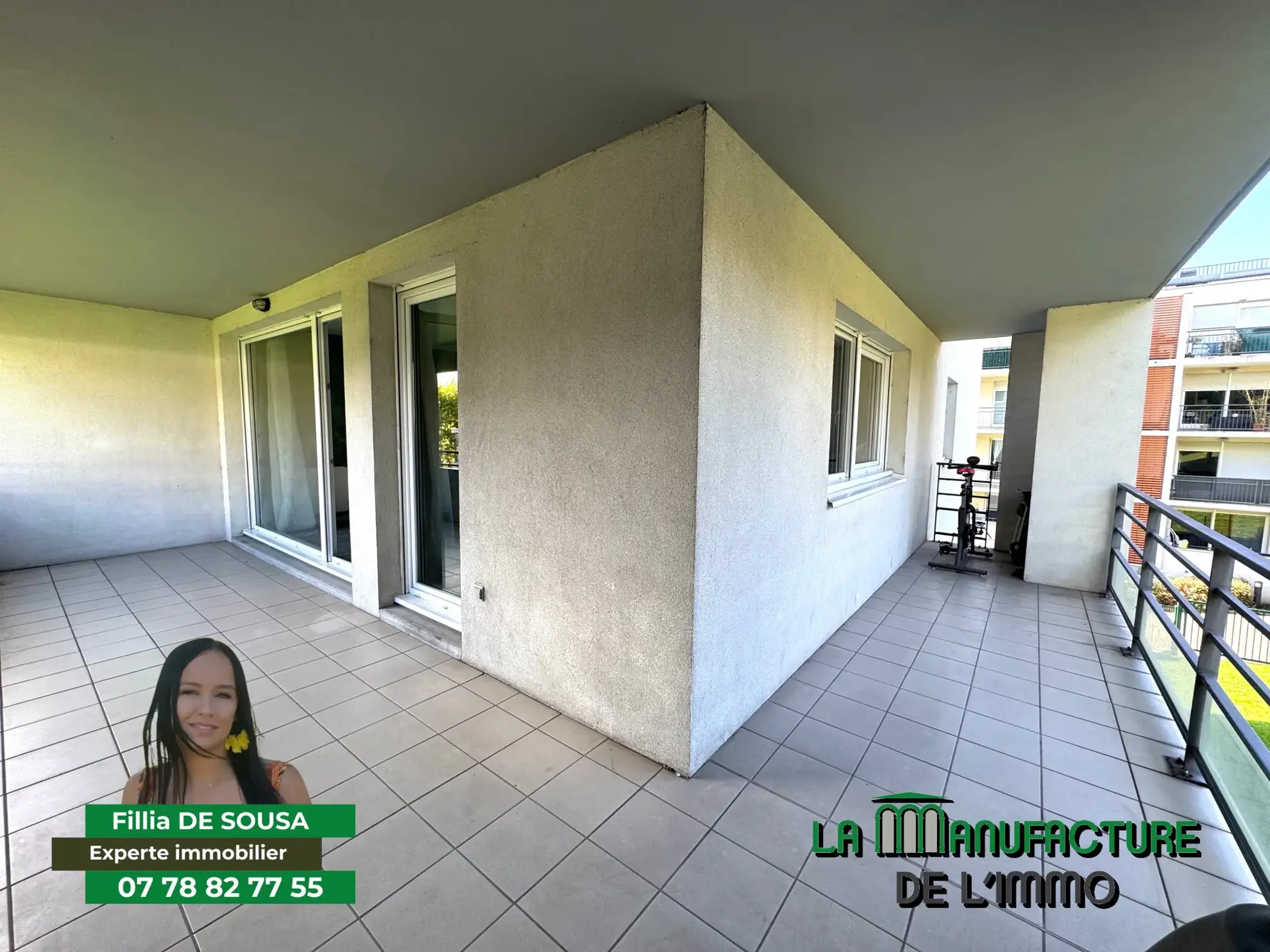 Appartement F3 avec terrasse, cave et garage à Saint-Priest-en-Jarez, secteur Couronne Nord 