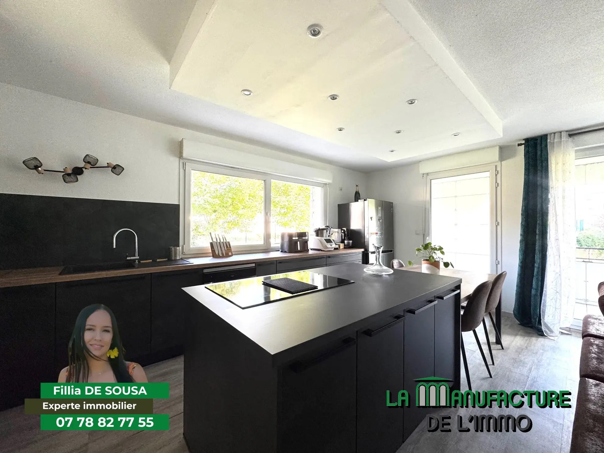 Appartement F3 avec terrasse, cave et garage à Saint-Priest-en-Jarez, secteur Couronne Nord 