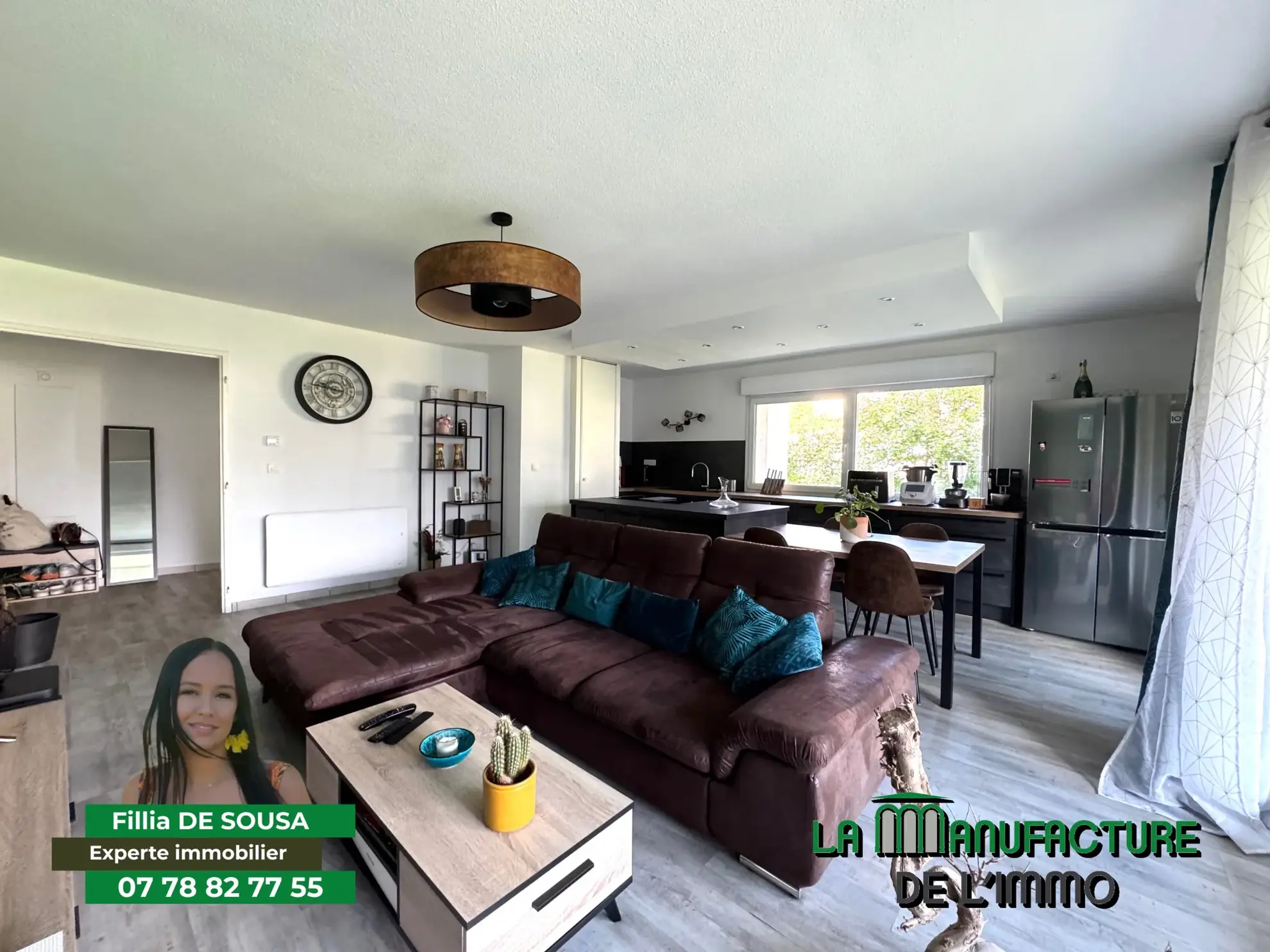 Appartement F3 avec terrasse, cave et garage à Saint-Priest-en-Jarez, secteur Couronne Nord 