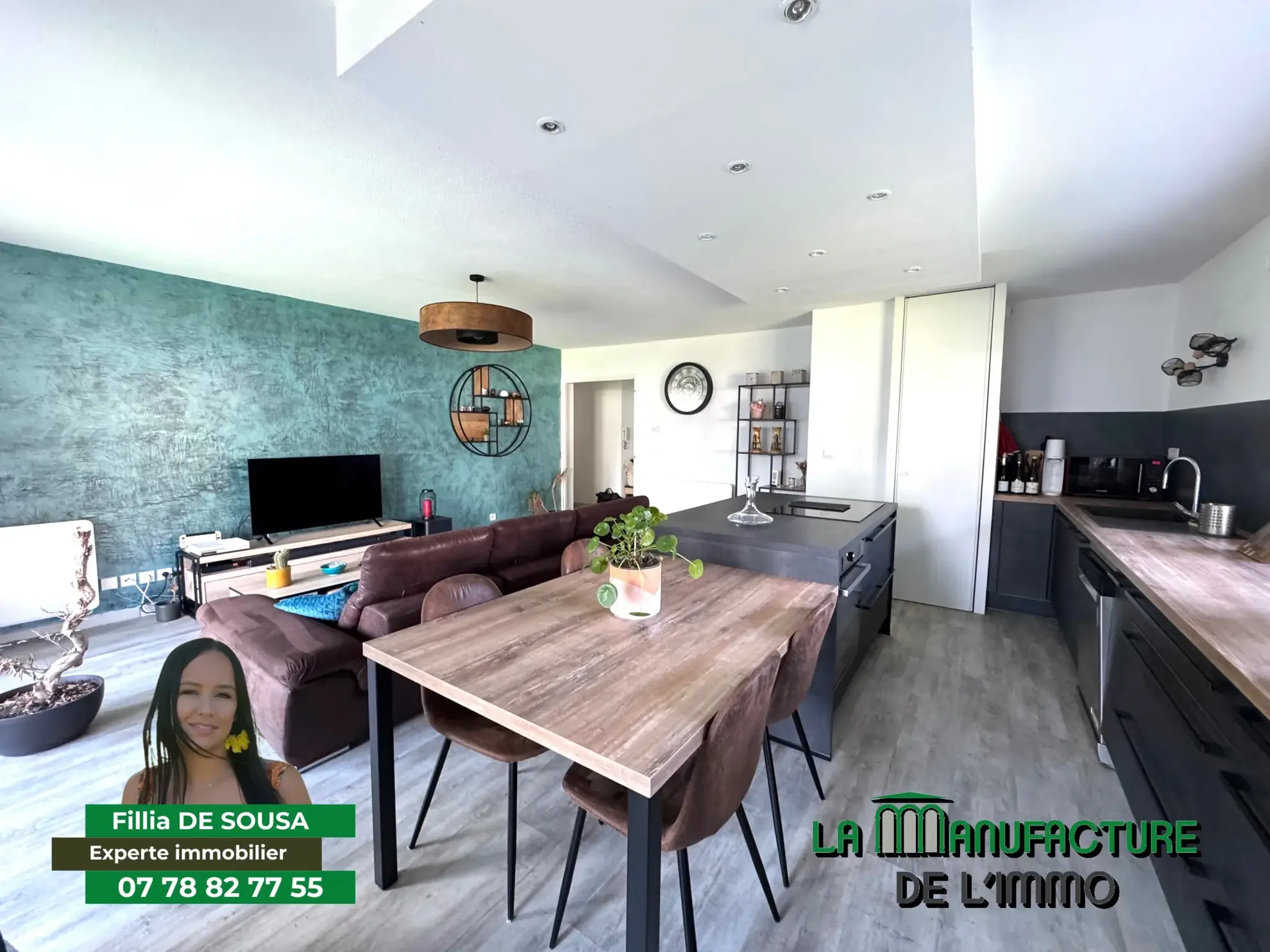 Appartement F3 avec terrasse, cave et garage à Saint-Priest-en-Jarez, secteur Couronne Nord 