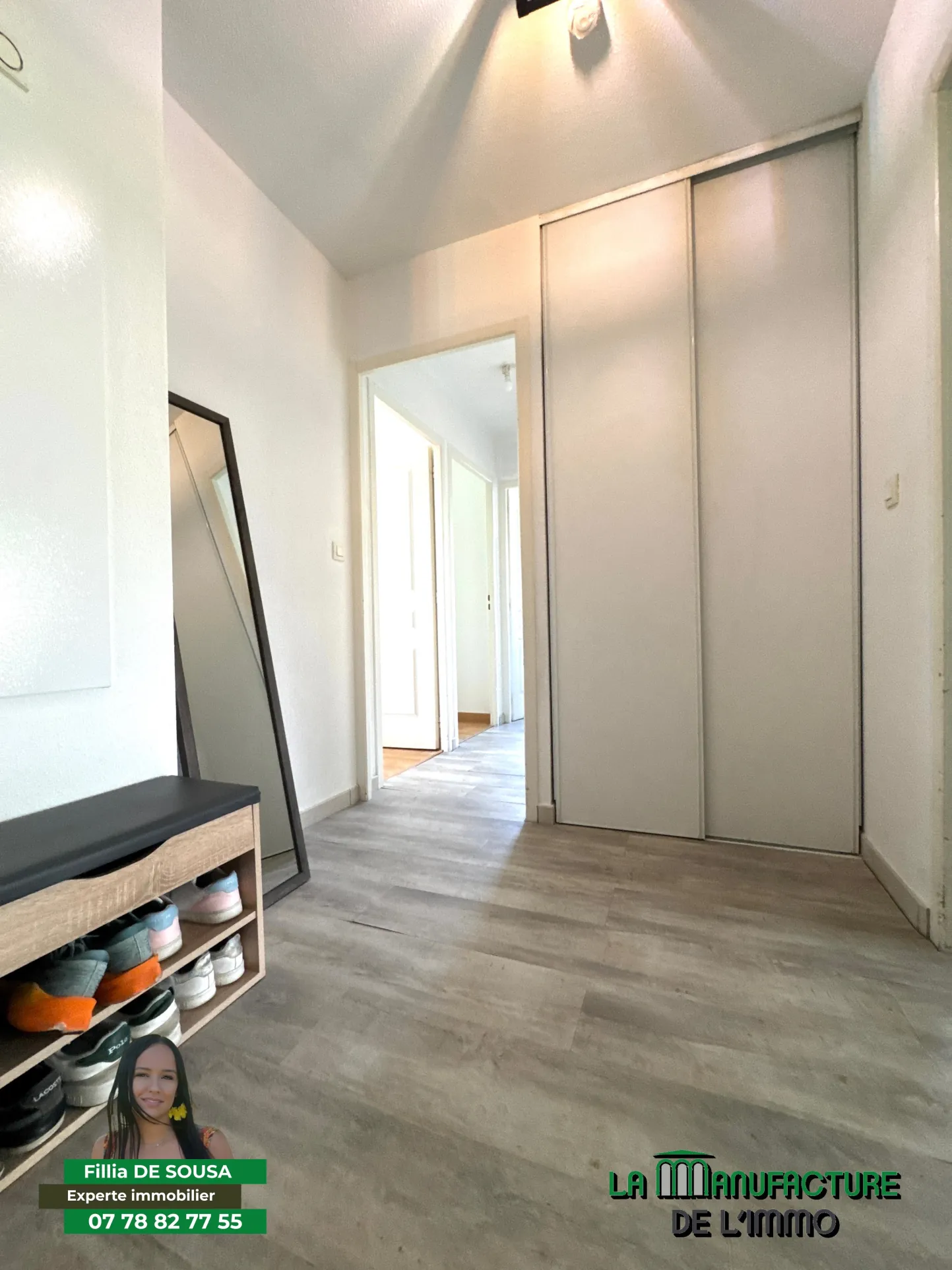 Appartement F3 avec terrasse, cave et garage à Saint-Priest-en-Jarez, secteur Couronne Nord 