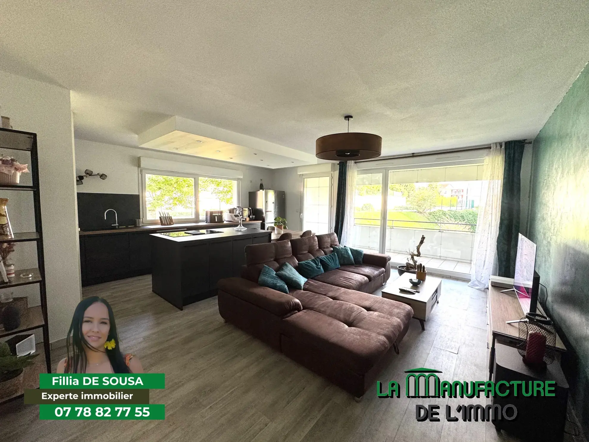 Appartement F3 avec terrasse, cave et garage à Saint-Priest-en-Jarez, secteur Couronne Nord 