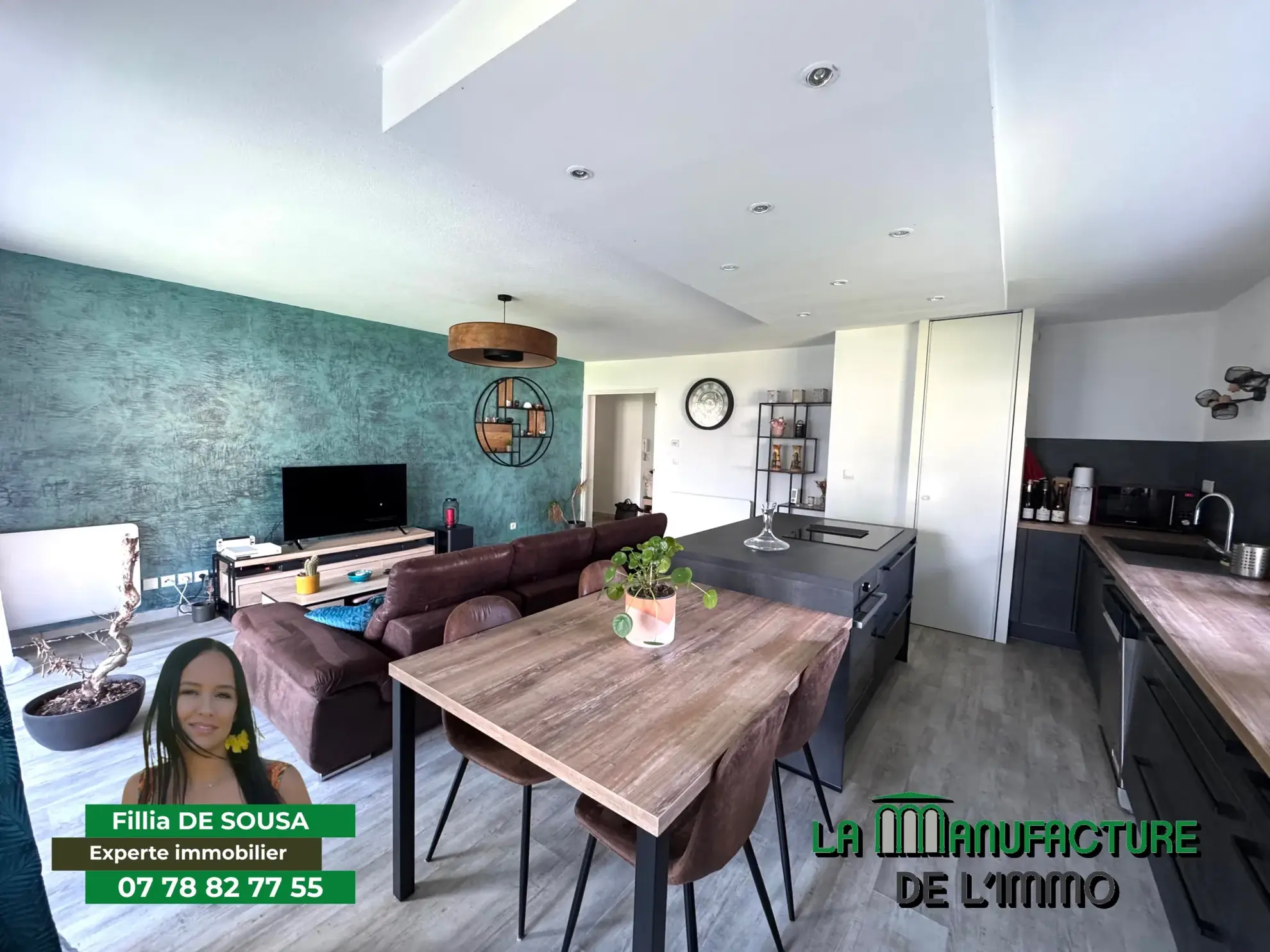 Appartement F3 avec terrasse, cave et garage à Saint-Priest-en-Jarez, secteur Couronne Nord 