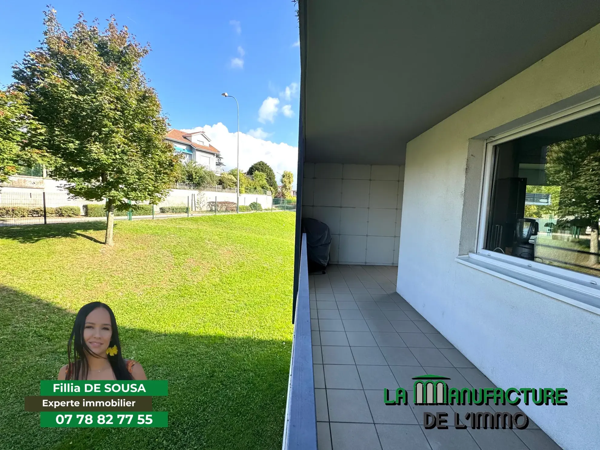 Appartement F3 avec terrasse, cave et garage à Saint-Priest-en-Jarez, secteur Couronne Nord 