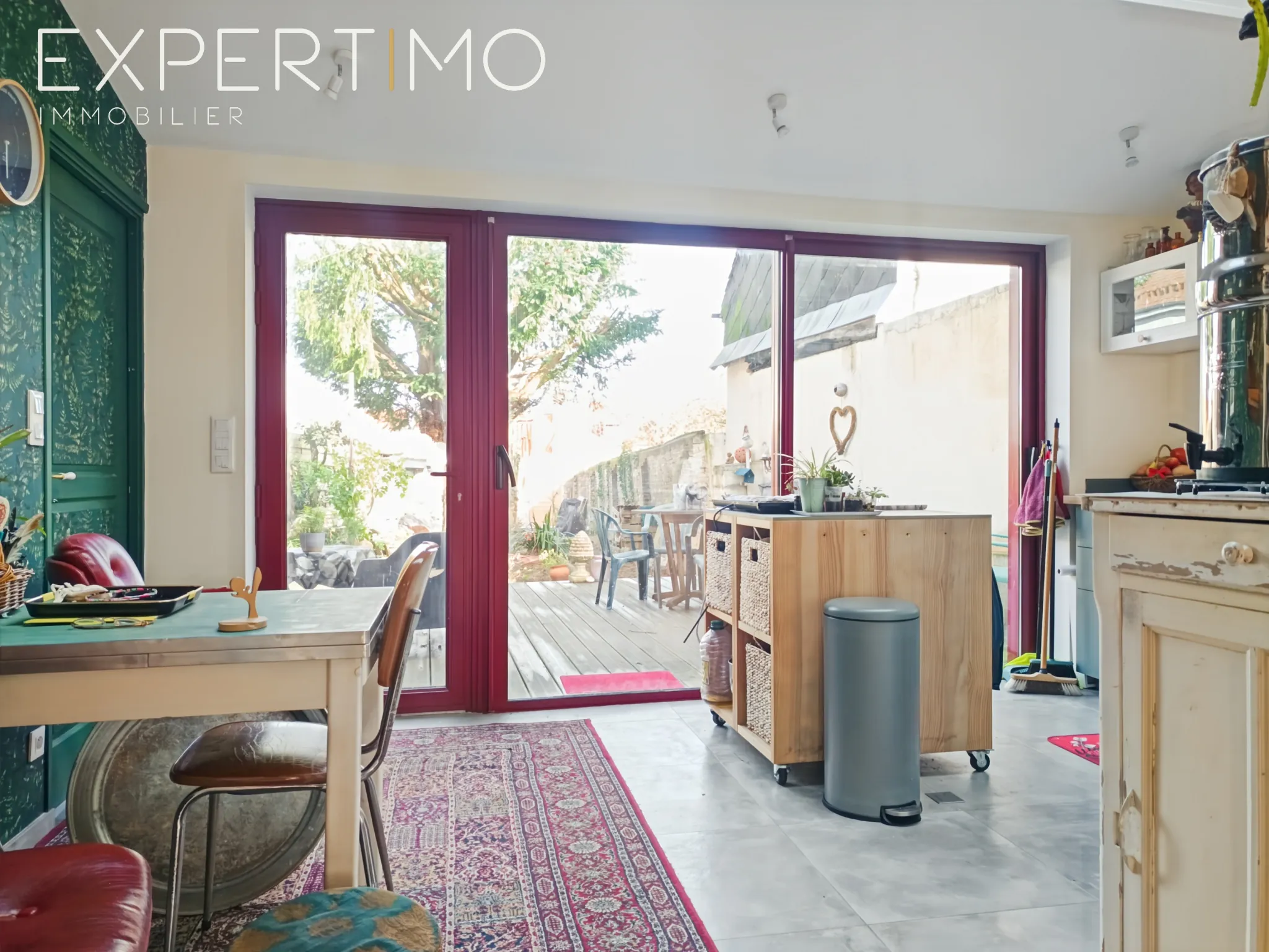 Maison de charme rénovée avec jardin à Rue – Centre-ville proche mer 