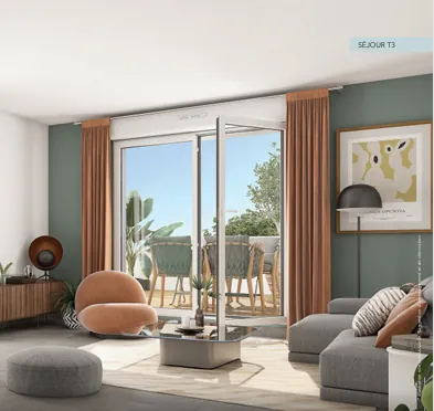 Appartement T2 neuf à Toulouse avec loggia - Livraison 2027 