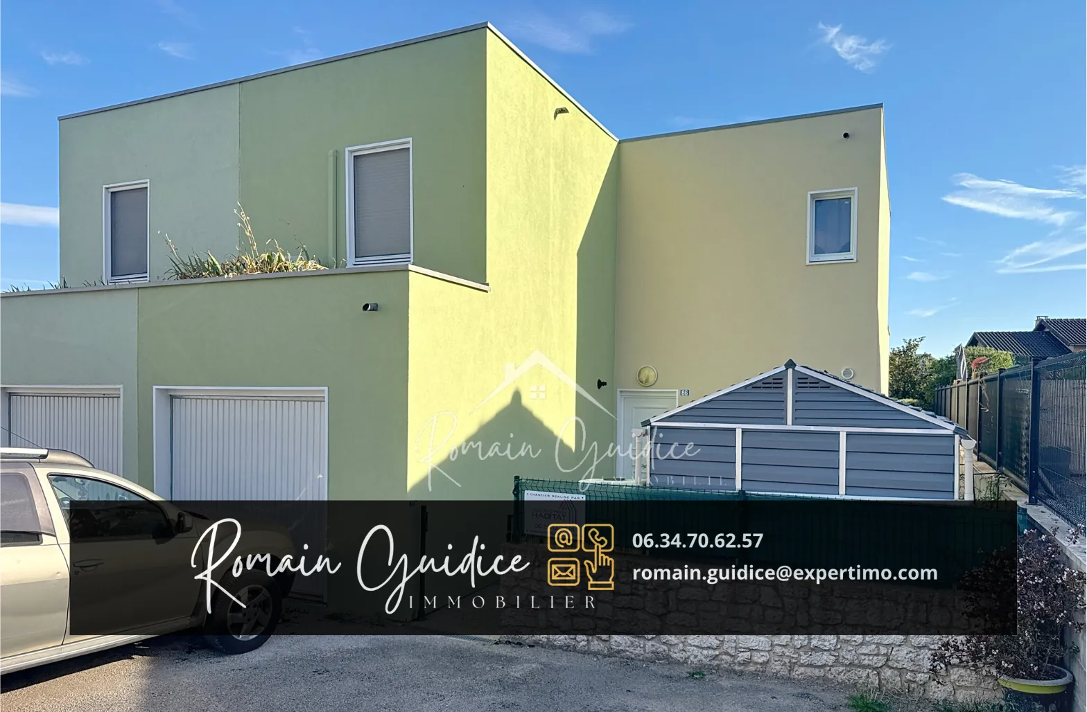 Maison F4 de 98 m² avec jardin et vue à Millau, Gandalou