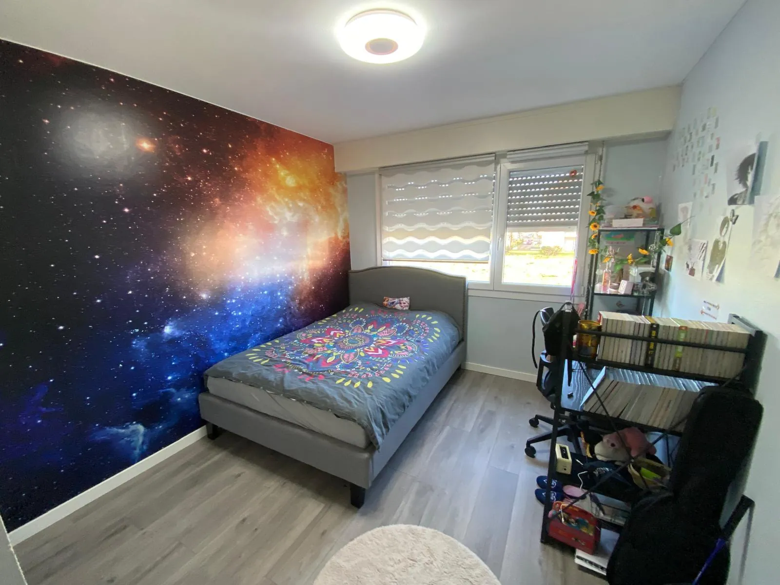 Appartement lumineux 3 chambres avec balcon et jardin à St Louis 