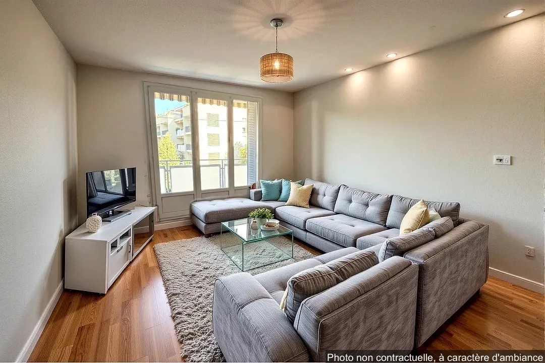 Appartement T3 à Vienne avec parking et balcon - Opportunité à saisir 