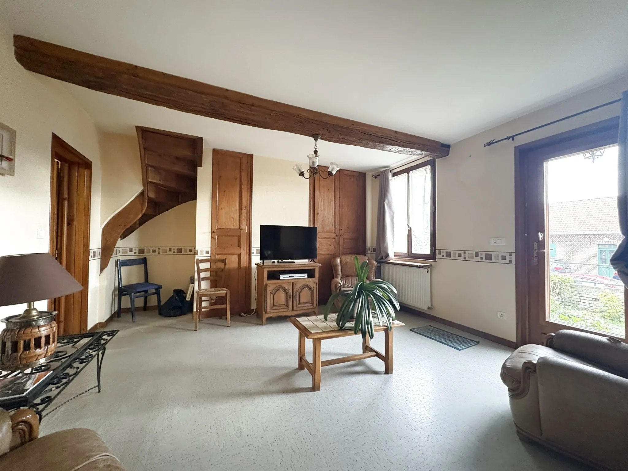 Maison à rénover avec grand terrain près d’Abbeville - 145 m² 