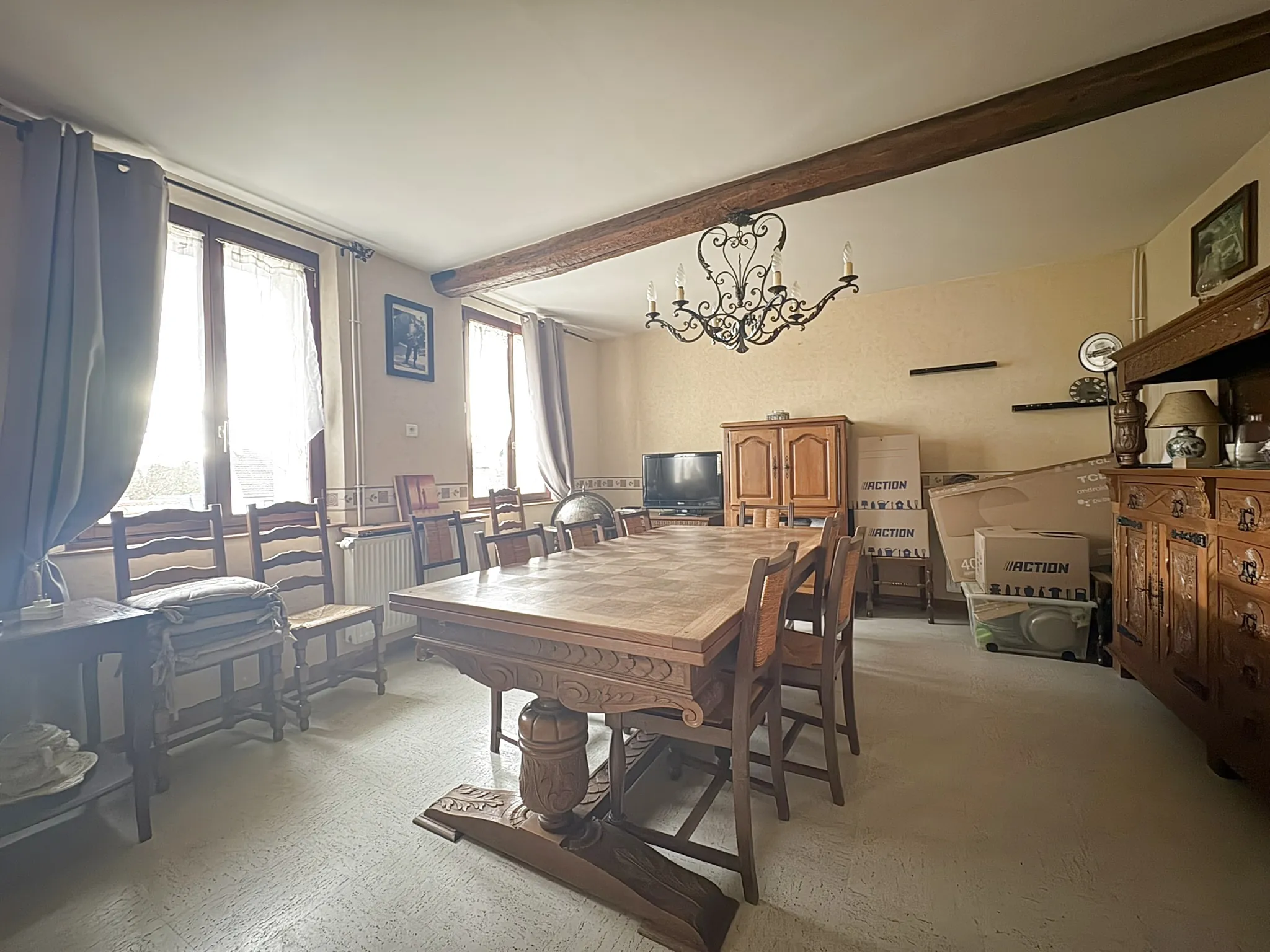 Maison à rénover avec grand terrain près d’Abbeville - 145 m² 