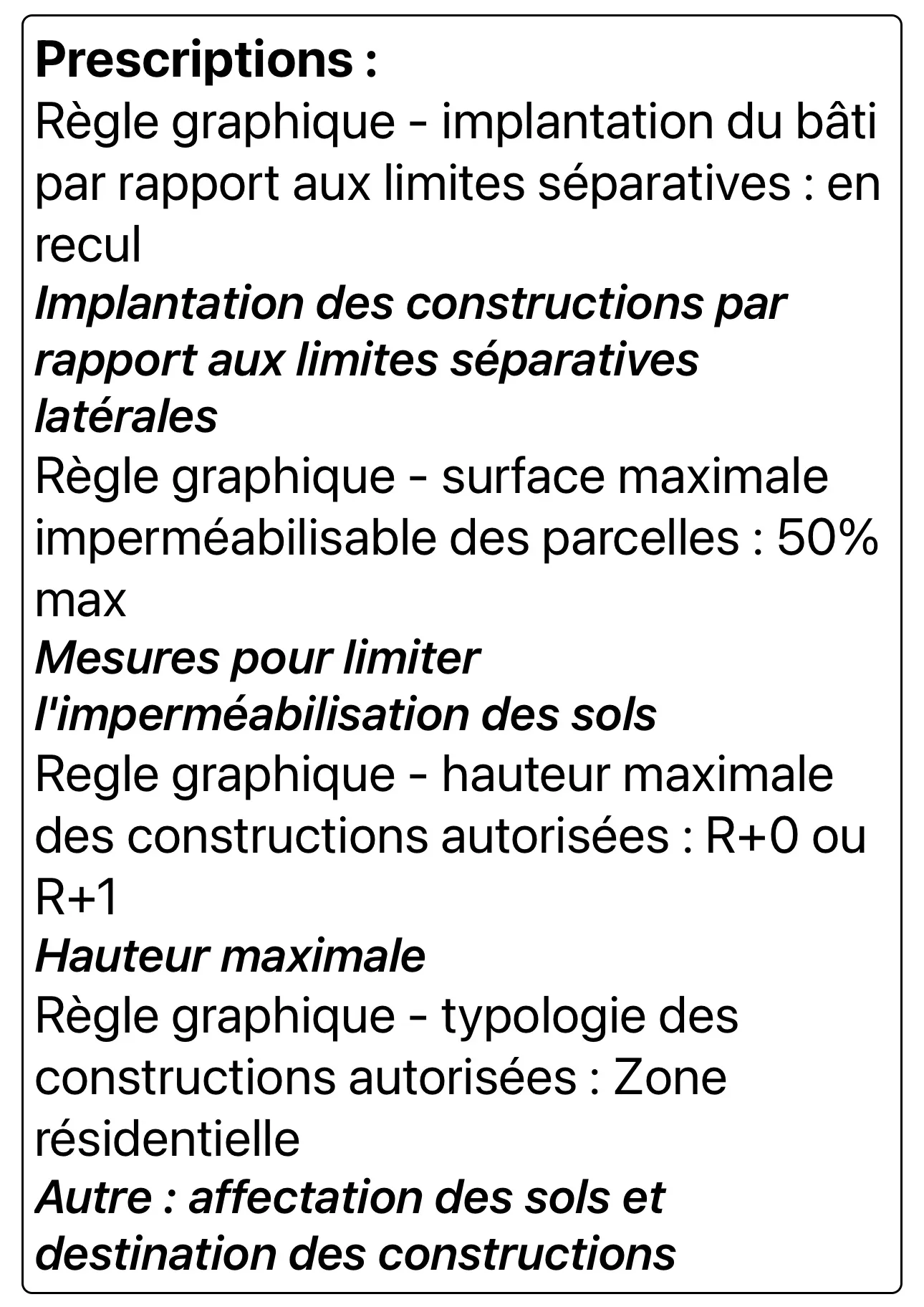 Terrain constructible idéal pour profession libérale à Sarlat en Périgord Noir 