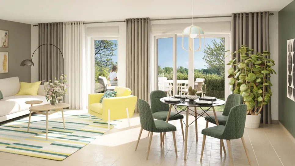 Maison neuve de 3 pièces à Saint-Paul-lès-Dax - 68,5 m², parking inclus