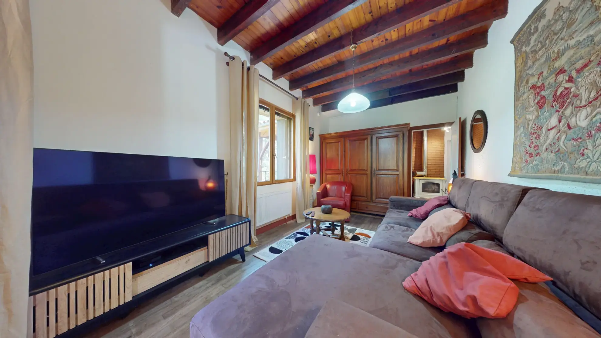 Maison T4 de 93 m² avec grand terrain à Saint-Michel, vue sur les coteaux 