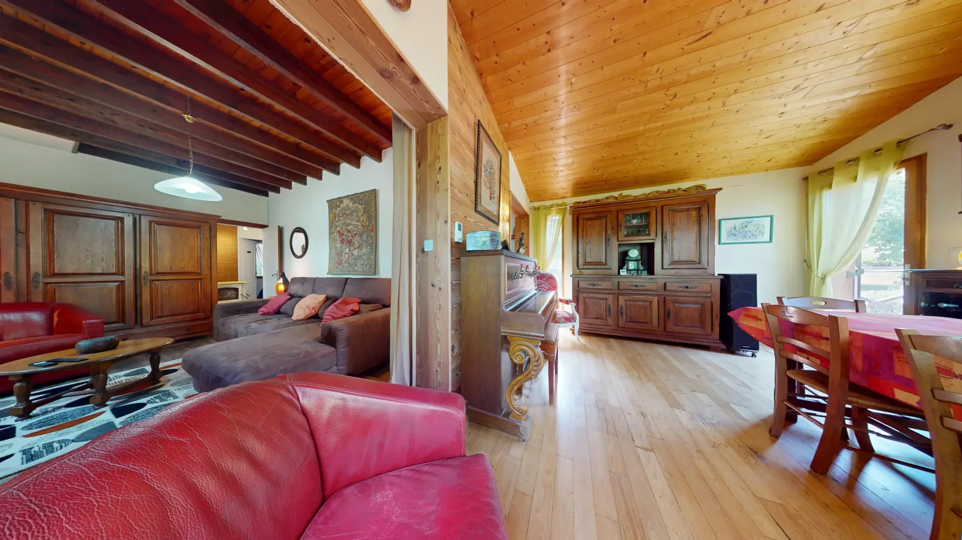 Maison T4 de 93 m² avec grand terrain à Saint-Michel, vue sur les coteaux 