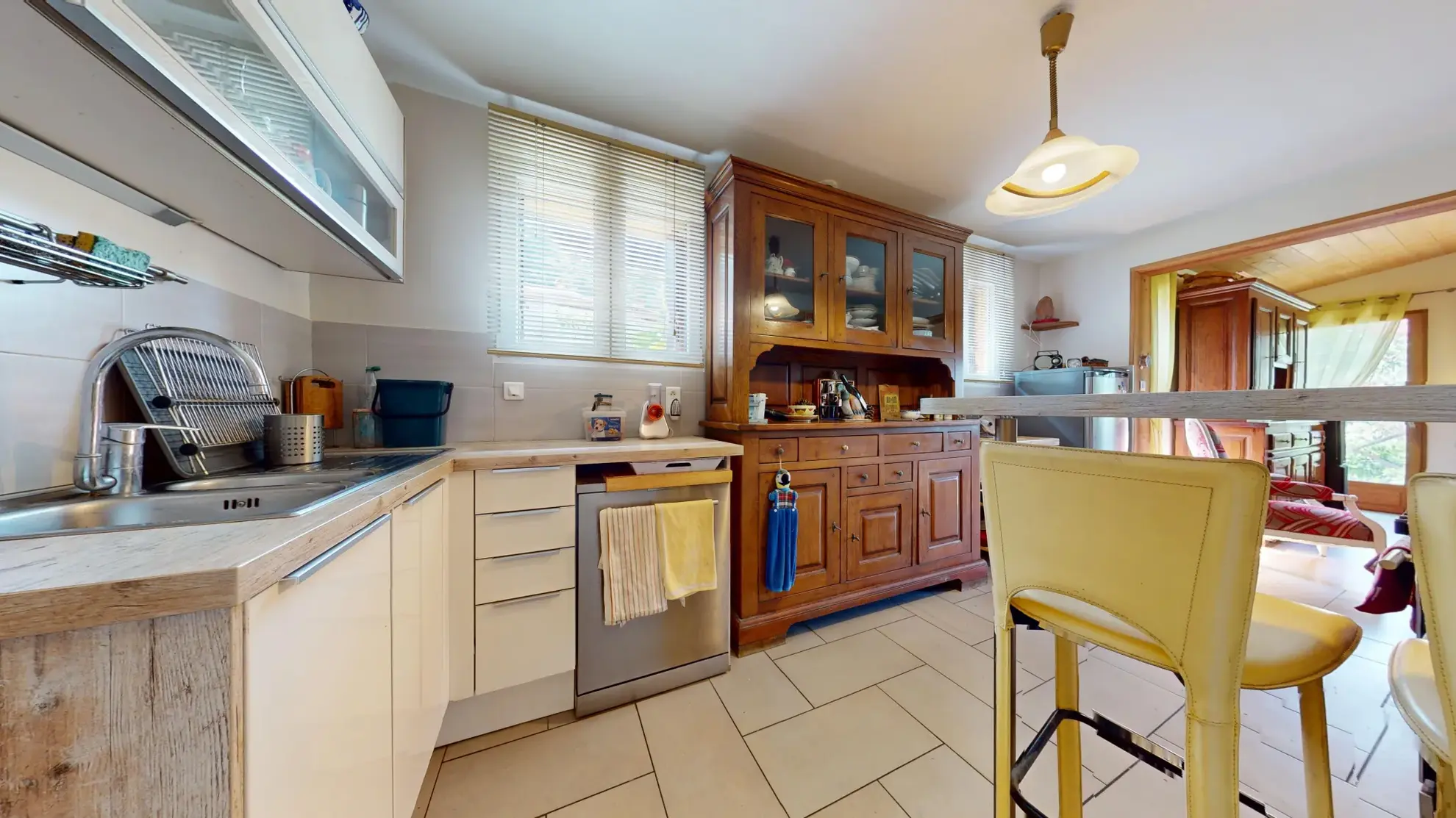 Maison T4 de 93 m² avec grand terrain à Saint-Michel, vue sur les coteaux 