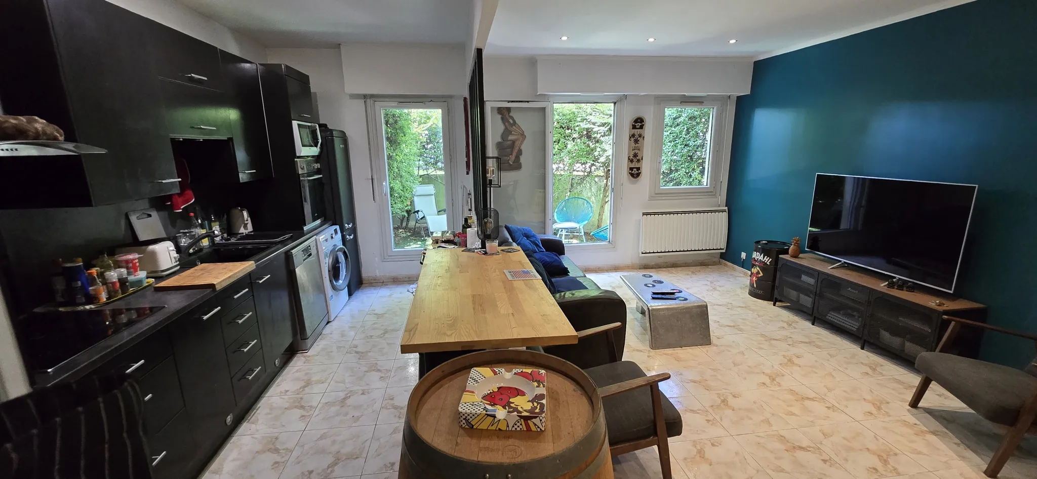 Superbe appartement 3 pièces avec jardin à Noisy-le-Grand