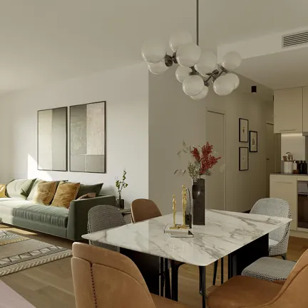 Appartement 4 pièces neuf à Laval avec balcon et parking, livraison 2026 