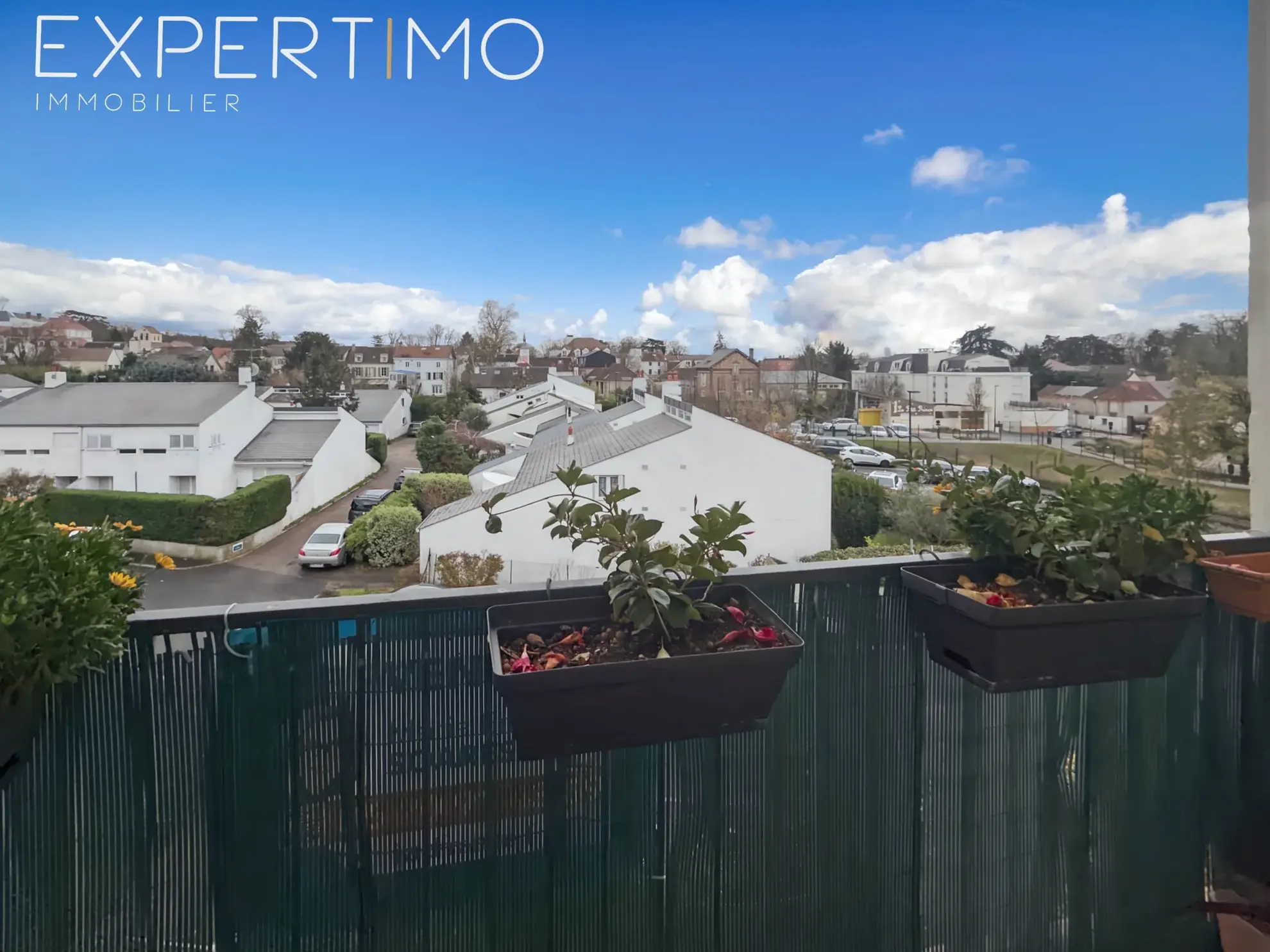 Appartement 3 pièces lumineux avec balcon à Margency - Vue dégagée 