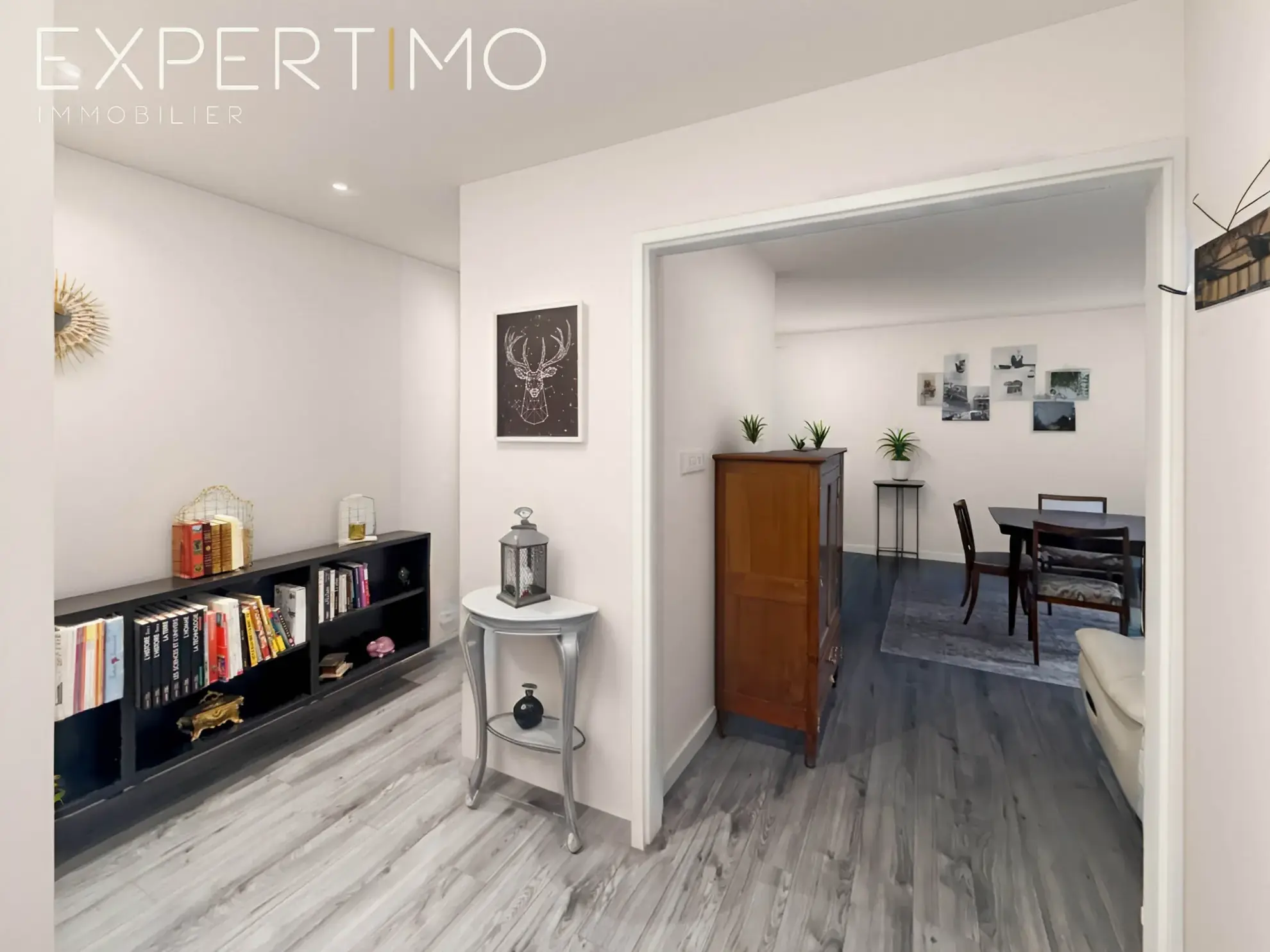 Appartement 3 pièces lumineux avec balcon à Margency - Vue dégagée 