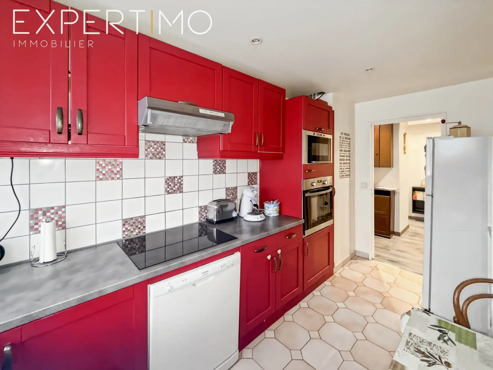 Appartement 3 pièces lumineux avec balcon à Margency - Vue dégagée 