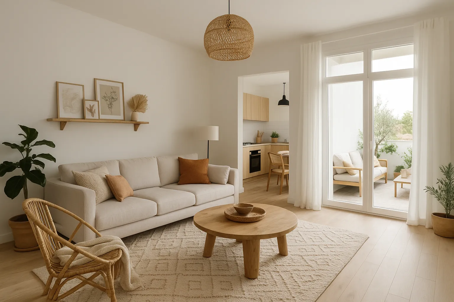 T2 rénové avec terrasse à Sète, proche du canal royal - Immeuble art déco